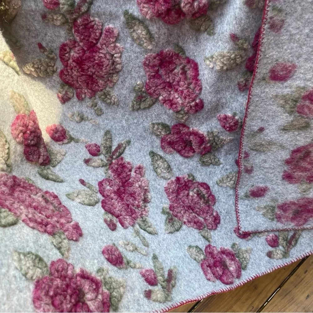 Anthropologie- Frati Textiles- Buongiorno Throw Blanket